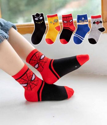 Lot de chaussettes "Super héros" pour enfants