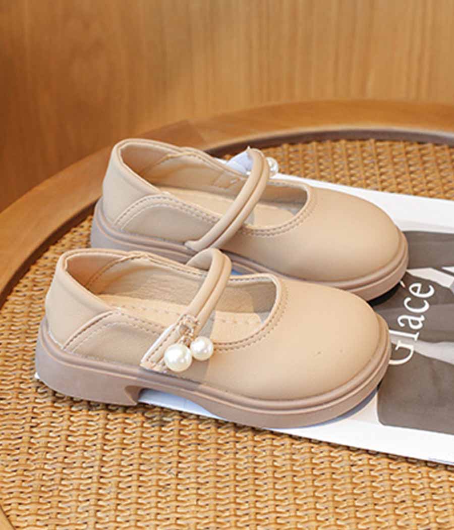 O1CN01FfkaR228s6IQTYRhK_!!2212579087987-0-cib Chaussures beiges à scratch avec perles – Image 1