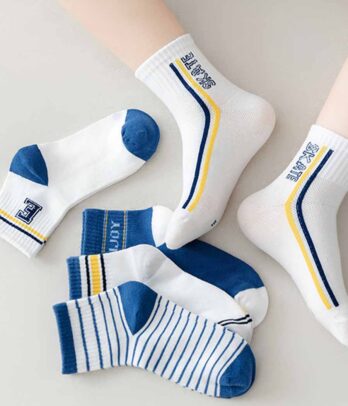 Pack de 5 chaussettes colorées pour garçons