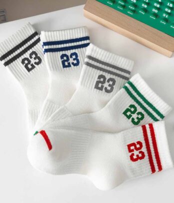 Chaussettes respirantes et douces pour enfants