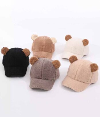 Casquette "Oreilles d'oursons" en laine