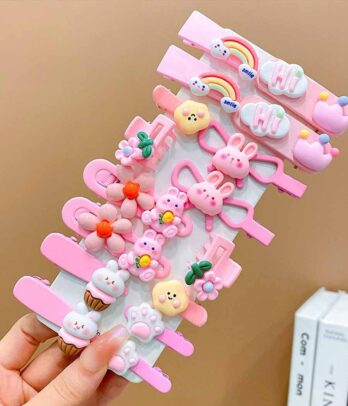 Lot de 16 barrettes à cheveux