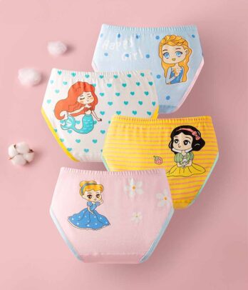 Sous-vêtements en coton fins pour filles