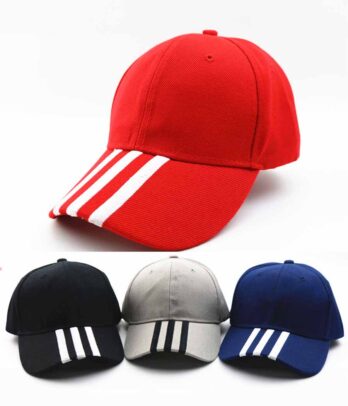 Casquettes trois bandes simples pour enfants