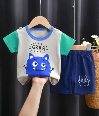 Ensemble de pyjama coloré pour garçons