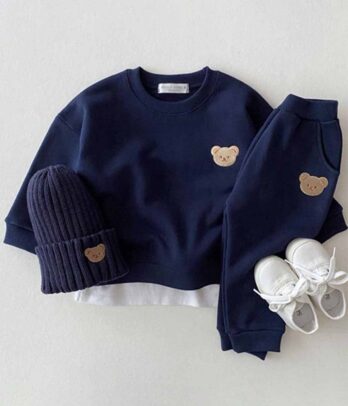 Ensemble de jogging bleu marine