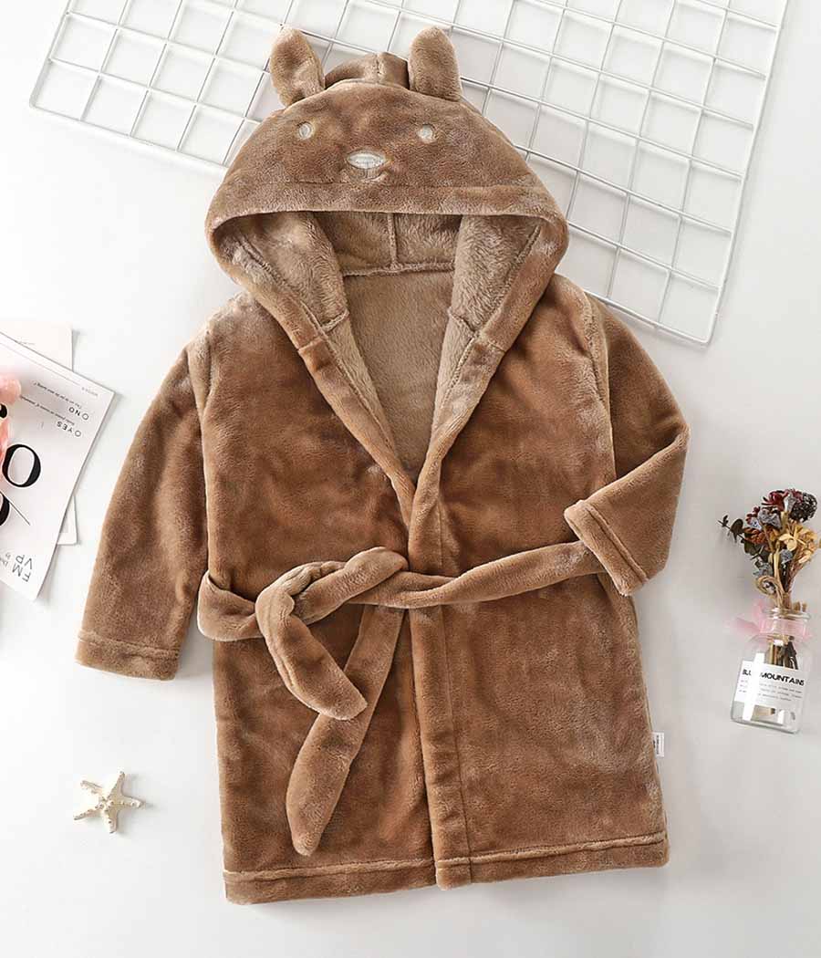 O1CN01ln4GoP2GQArqhT2RZ_!!3994369009-0-cib Sortie de bain marron pour enfant – Image 1
