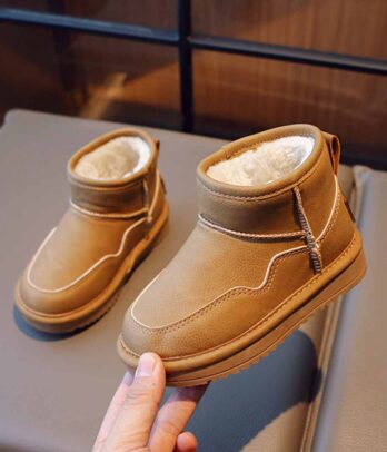 Bottes basses pour enfants rembourrées
