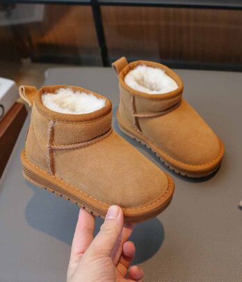 Chaussures marron pour automne-hiver rembourrées