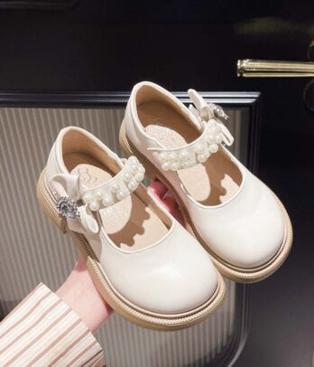 Ballerine blanc cassé pour filletes