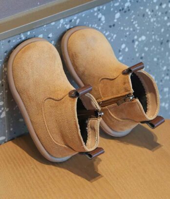 Bottes antidérapantes a semelles souples pour filles