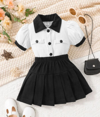 Costume deux pièces pour fille