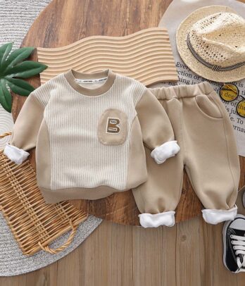 Jogging vert kaki pour enfants