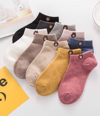 Pack de 5 sockets colorés pour enfants