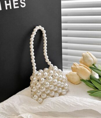Sac en perles à bandoulière