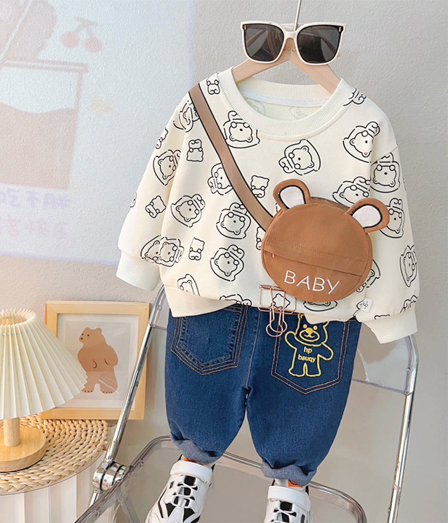 89217 Ensemble deux pièces "Petit nounours" pour enfants – Image 1