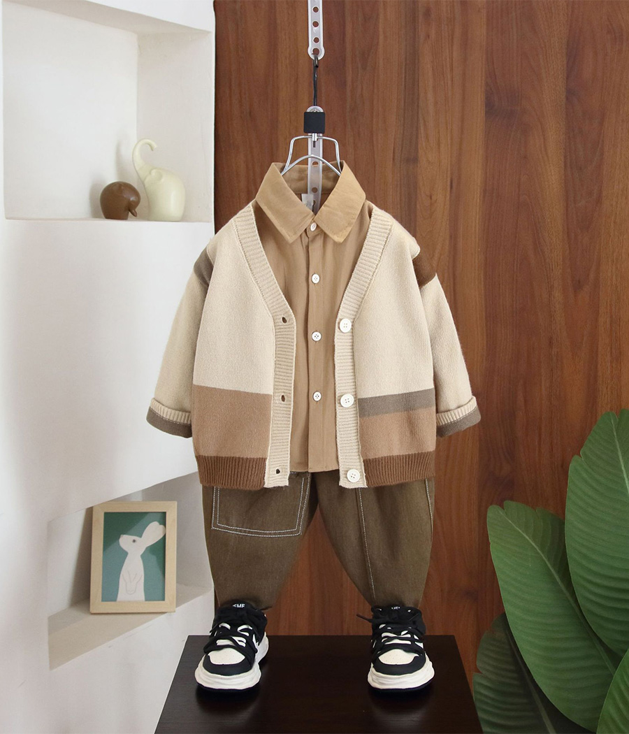 Layer 2 Ensemble trois pièces tendre pour enfants – Image 1