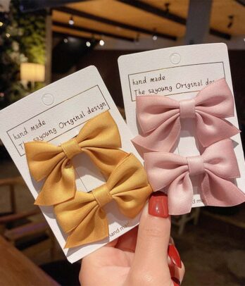 Pack de deux barettes "papillon" pour enfants