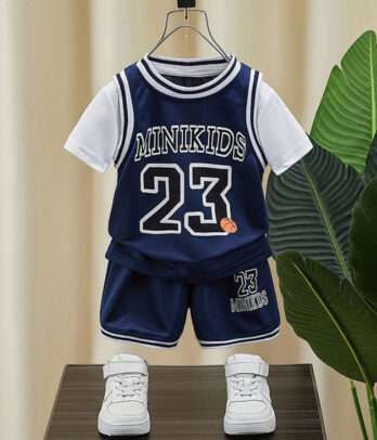 Maillot de basketball bleu - Numéro 23