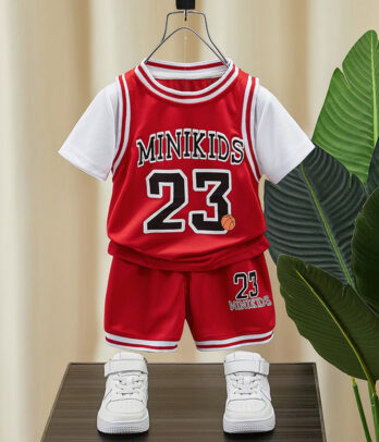 Maillot de basketball rouge - Numéro 23