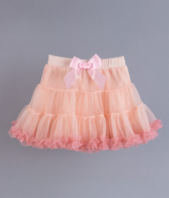 Jupe tutu rose bouffante pour fillettes