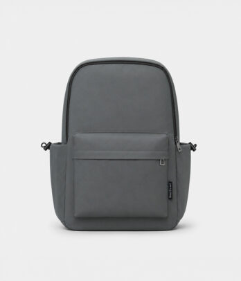 Sac à dos gris uni pour adolescents