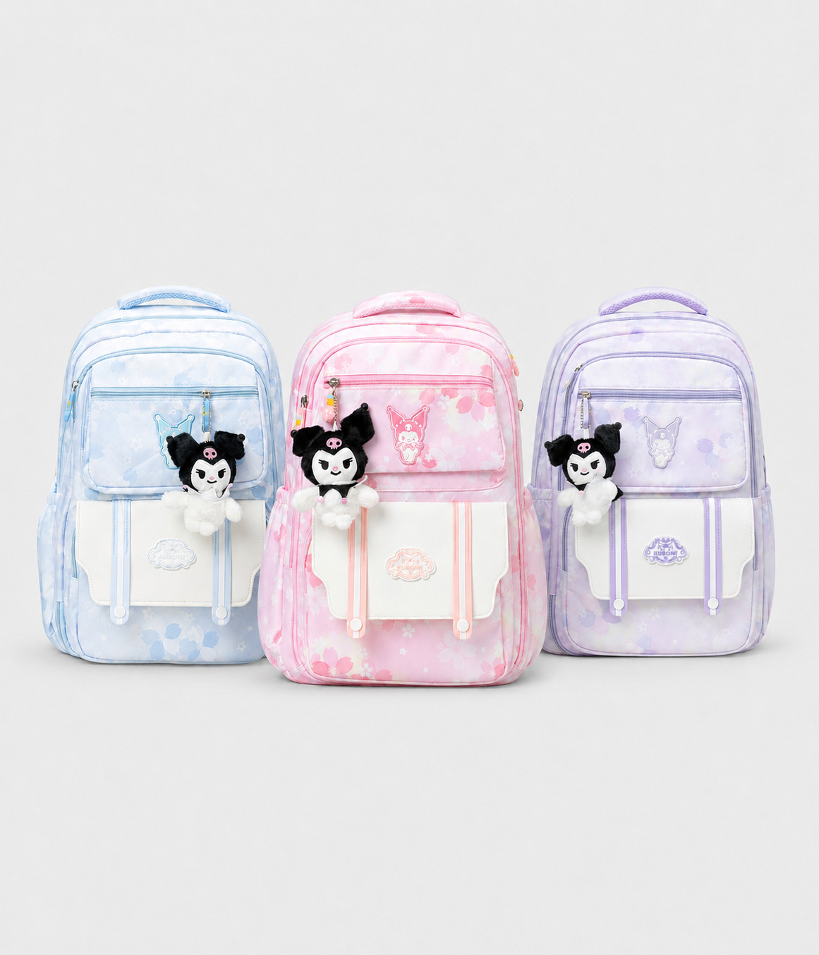 95439- Sac à dos multi-compartiments féerique pour fillettes – Image 1