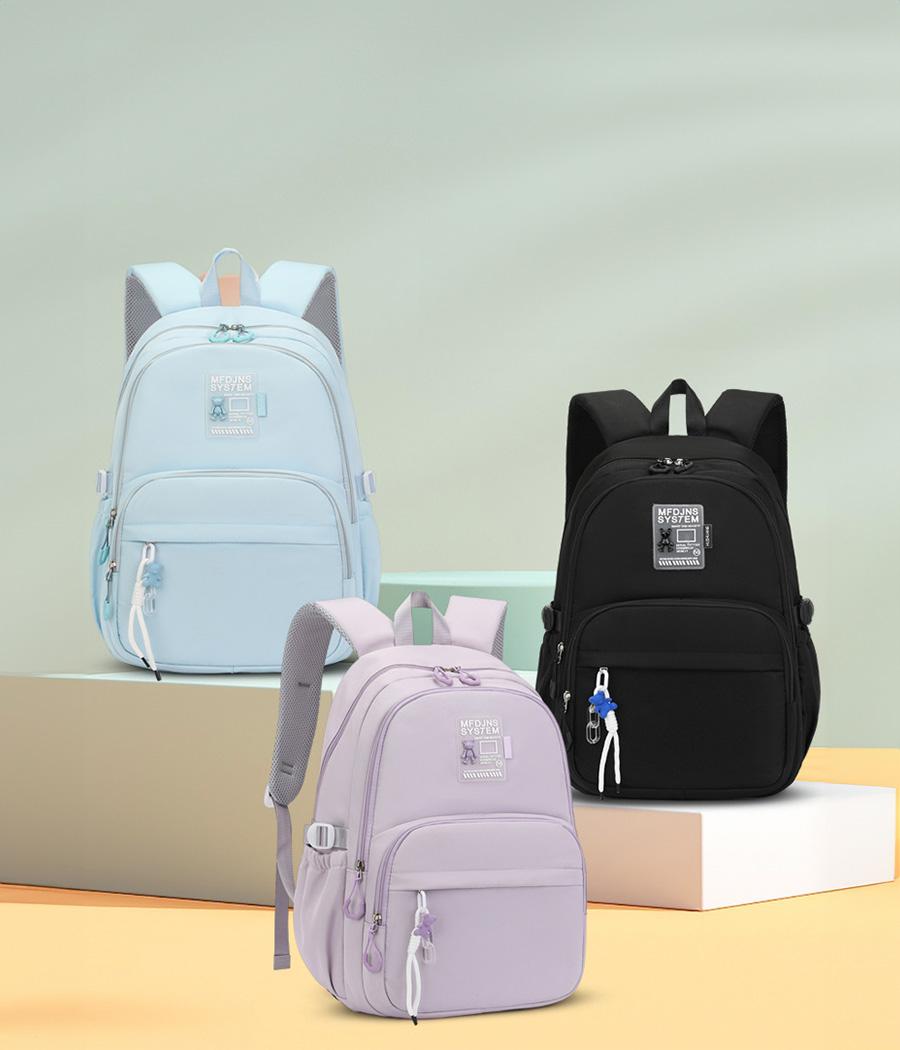 Generative Fill 2 Cartable style décontracté simple pour adolescents – Image 1