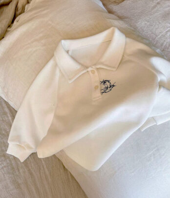 Polo Blanc Doux Brodé – L’allié chic et léger pour les beaux jours