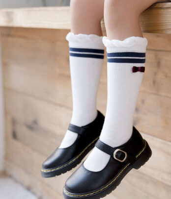 Chaussettes hautes style marin