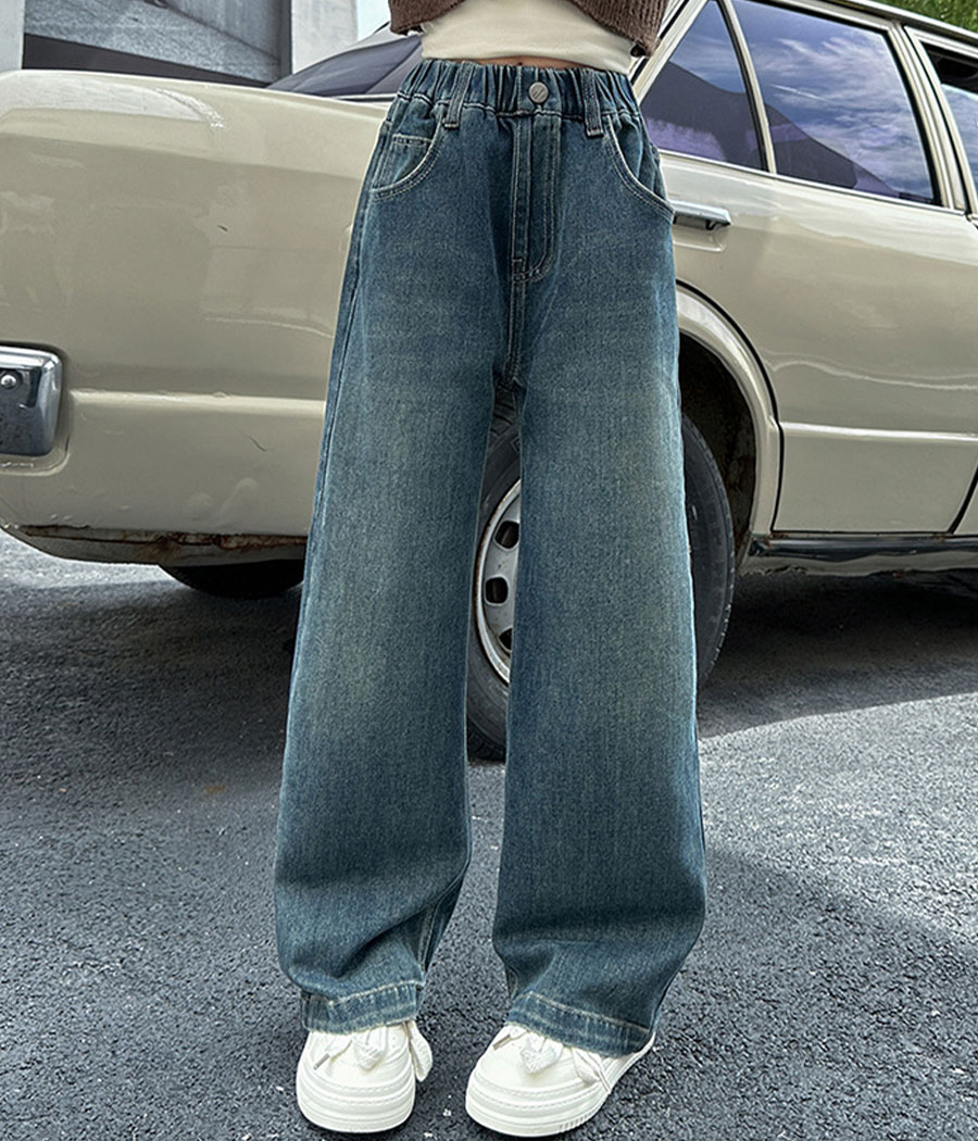 Images de description_14 Jean Wide Leg Vintage – L’allure rétro revisitée pour les modeuses en herbe – Image 1
