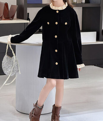 Robe Manteau Prestige – L’élégance classique en version mini