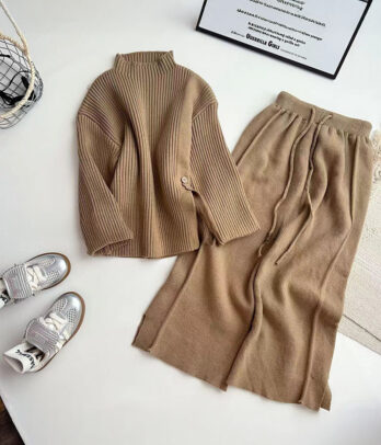 Ensemble Tricot Cosy – Élégance décontractée pour les journées tout confort
