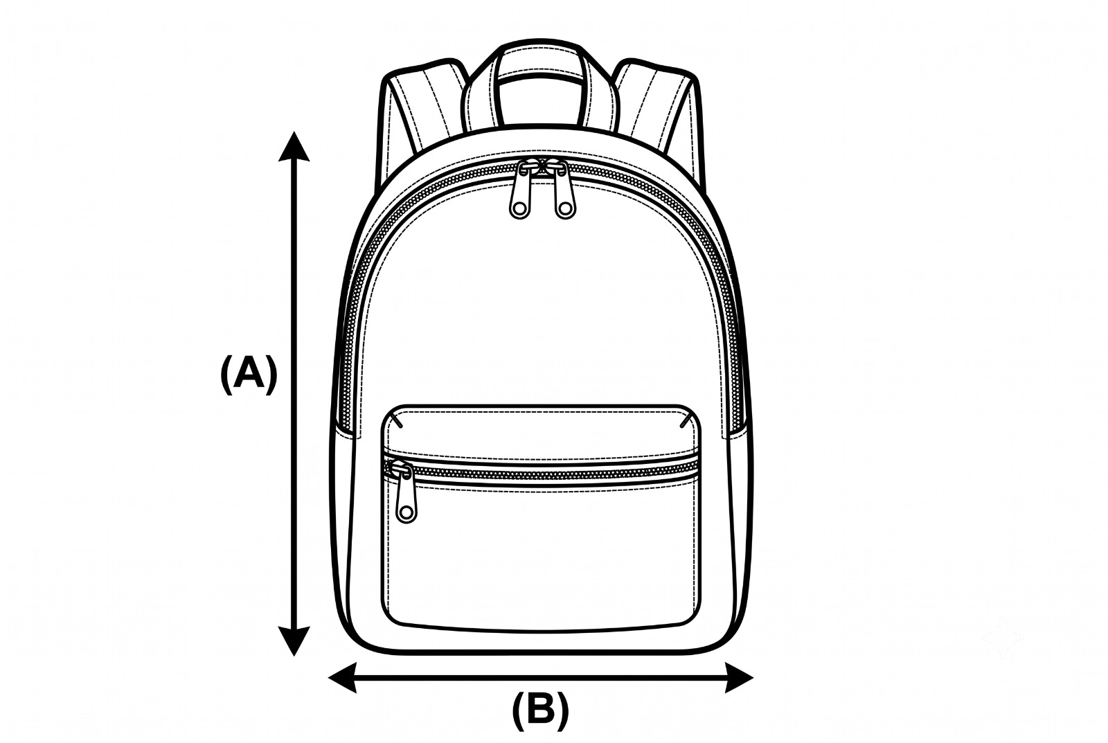 Schéma sac à dos