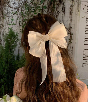 Nœud Organza Élégance