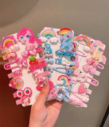 Set de Barrettes ""Pony Magique""