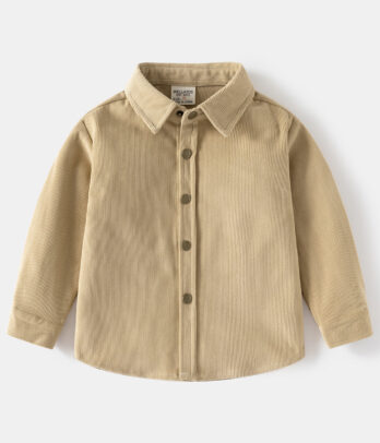Chemise garçon camel