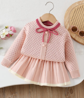 Ensemble de deux pièces Rose – Élégance Douce et Chic