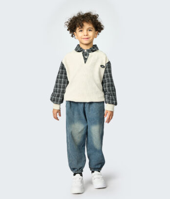 31659 Ensemble classy pour garçon composé de deux pièces mazyoud