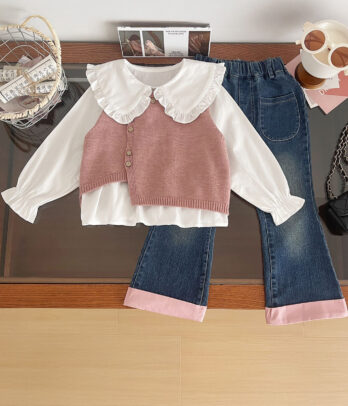Ensemble Fille “Rosy Chic”