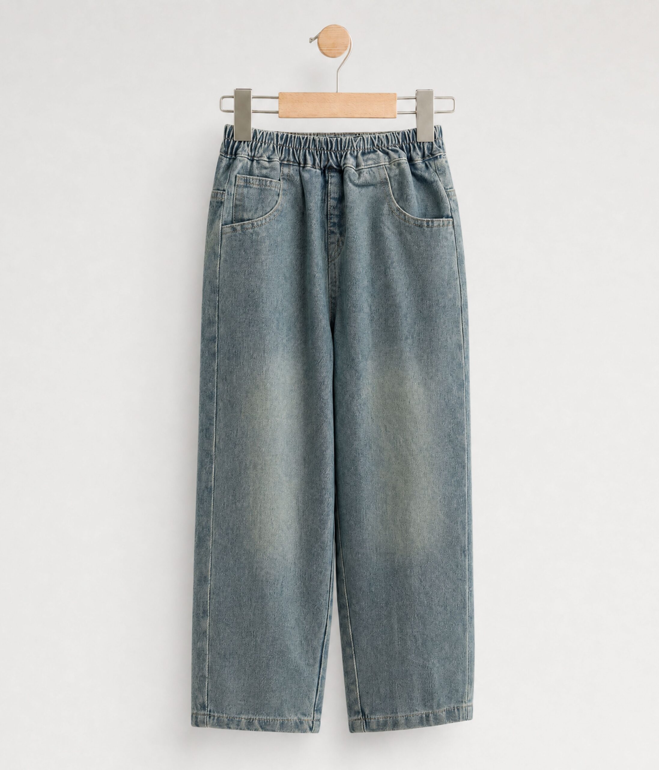 56638j Jean enfant coupe large effet streetwear – Image 1