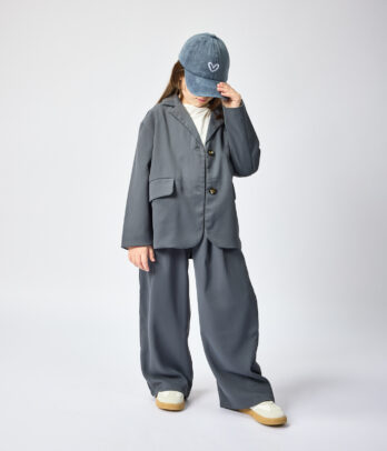 61293 Ensemble oversize fille style urbain noir MAZYOUD