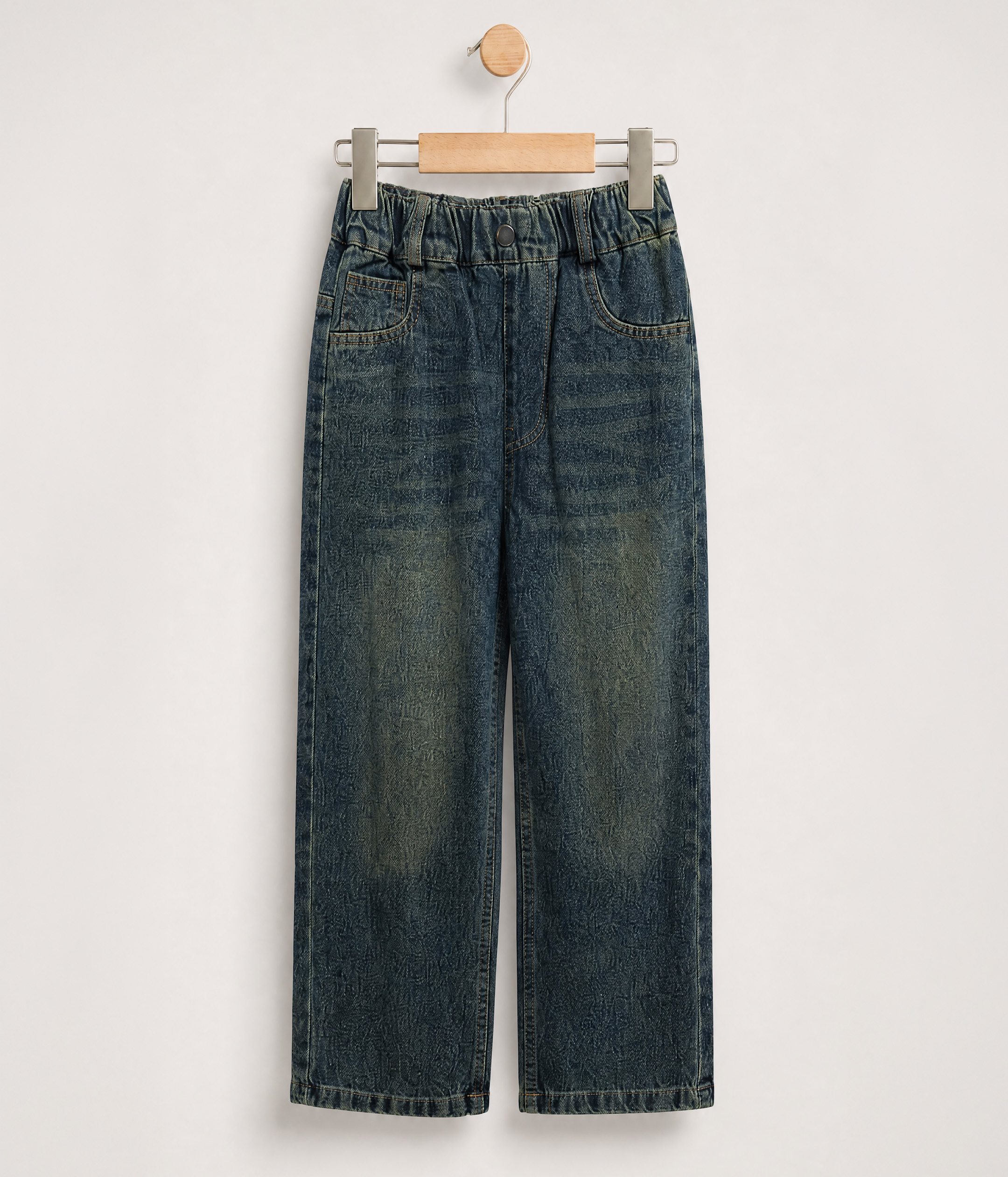 68978 Jean large fille – Confort et style décontracté – Image 1