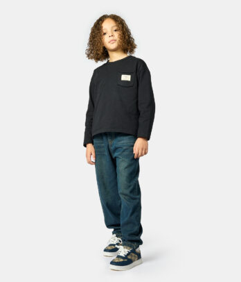 Jean Garçon – Coupe Ample Denim Délavé Style Urbain-aid 632