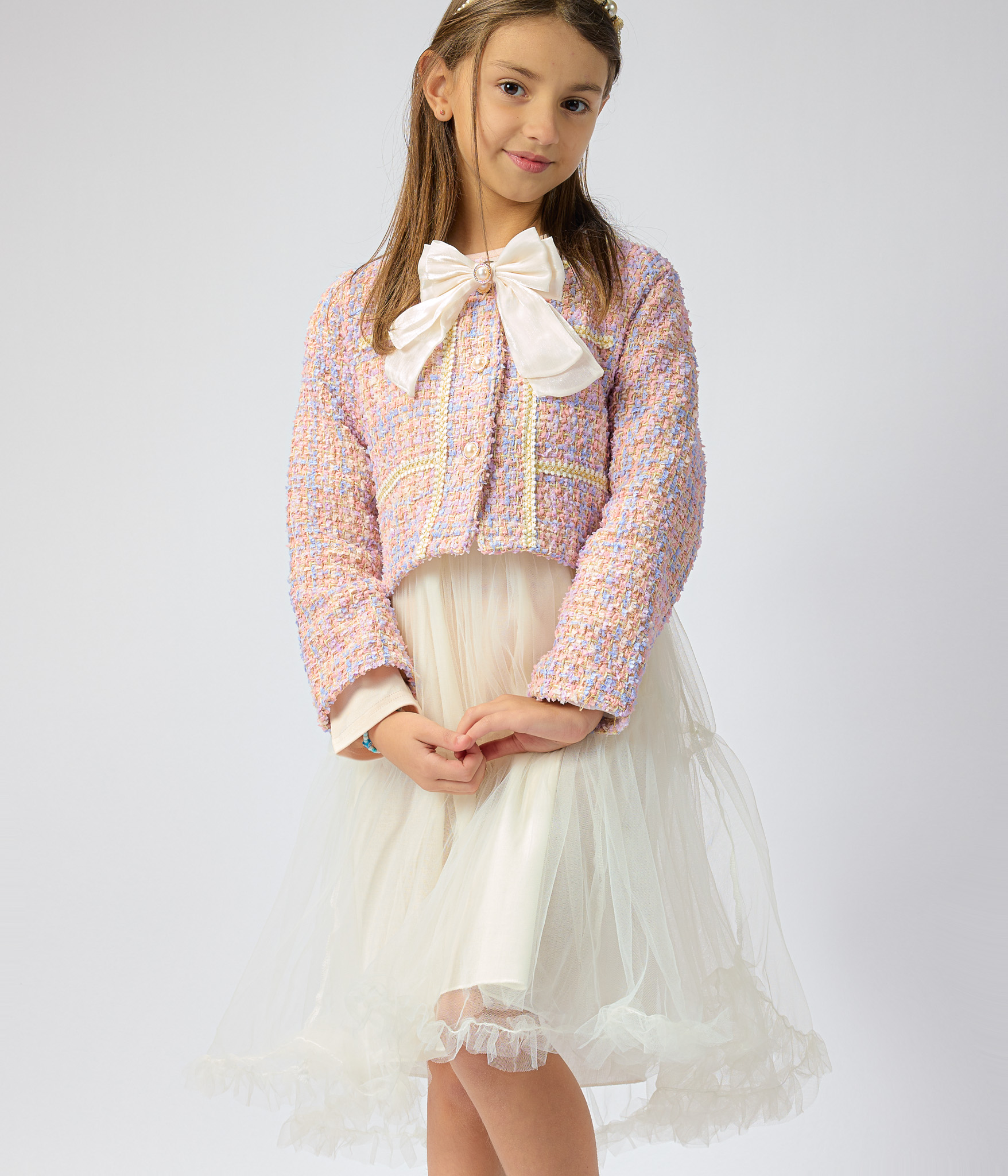 mazyoud0180-Edit-2 Ensemble de robé élégante et veste en tweel rose – Image 1
