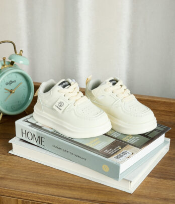 Baskets blanches unisexes – Confort et style au quotidien