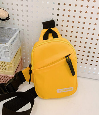 Mini Sac Bandoulière Coloré TONGHUO - 39877-Jaune