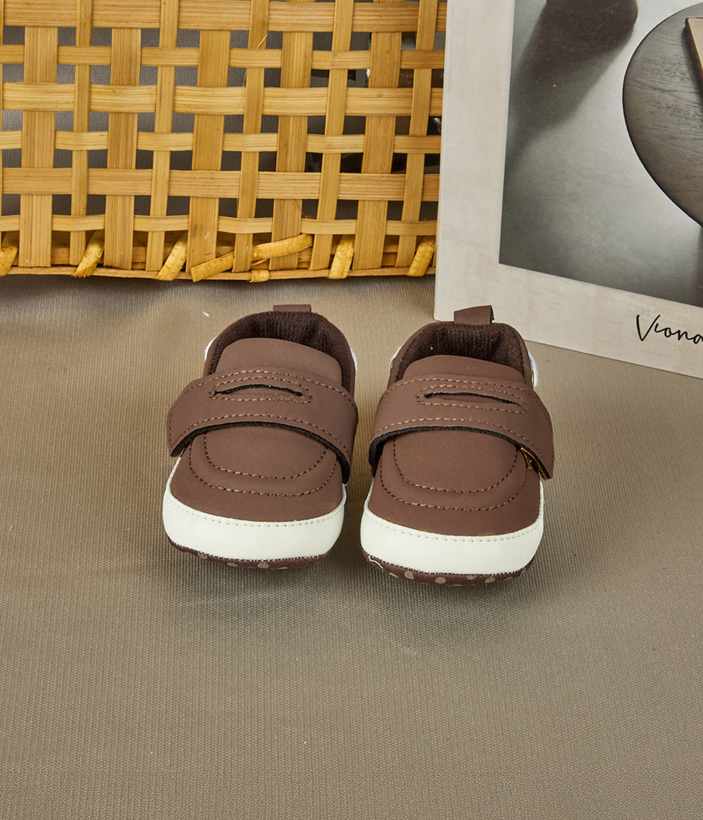 71896 Mocassins Bébé Marron – Image 1