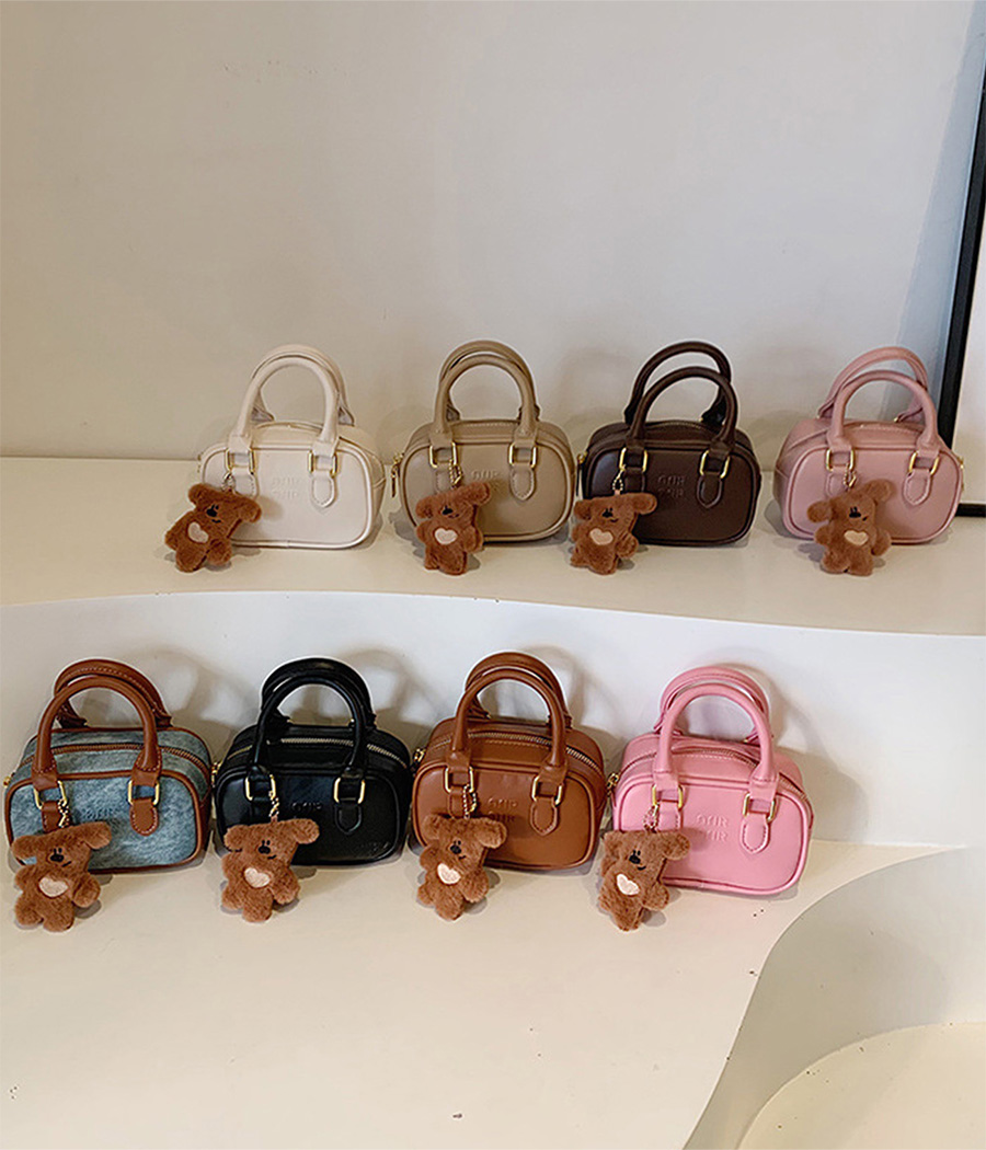 74812 (2) Mini sac à main avec ourson décoratif – Teddy Charm – Image 1