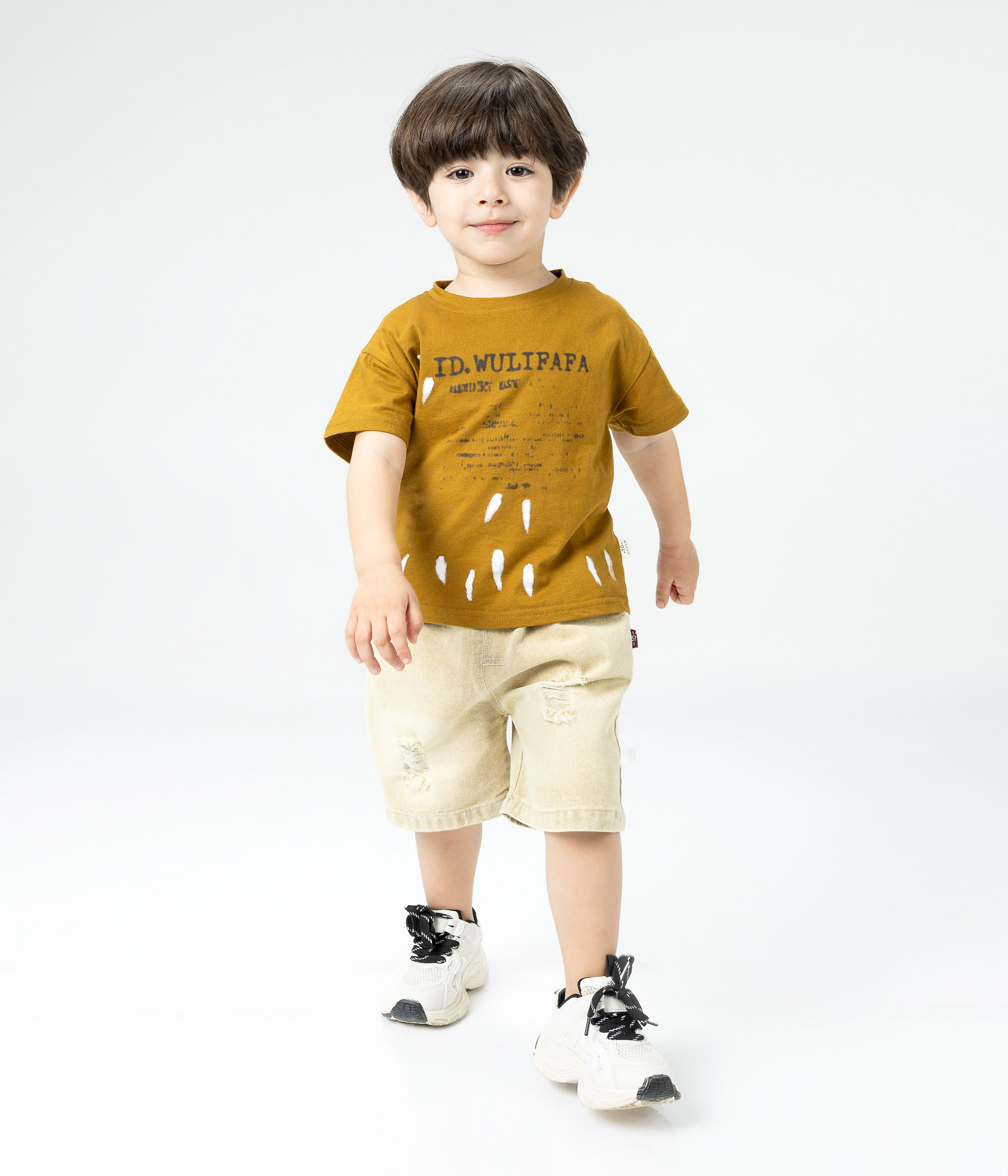 374984 (26)-Edit-2 Ensemble garçon camel casual 2 pièces – Image 1
